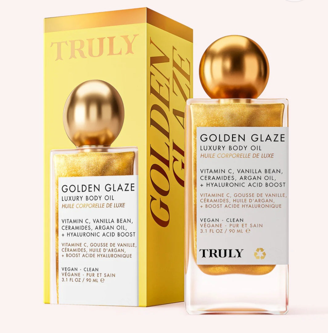 ACEITE CORPORAL DE LUJO,GOLDEN GLAZE
