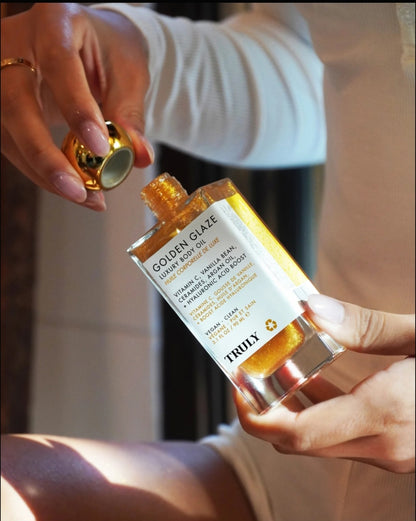 ACEITE CORPORAL DE LUJO,GOLDEN GLAZE